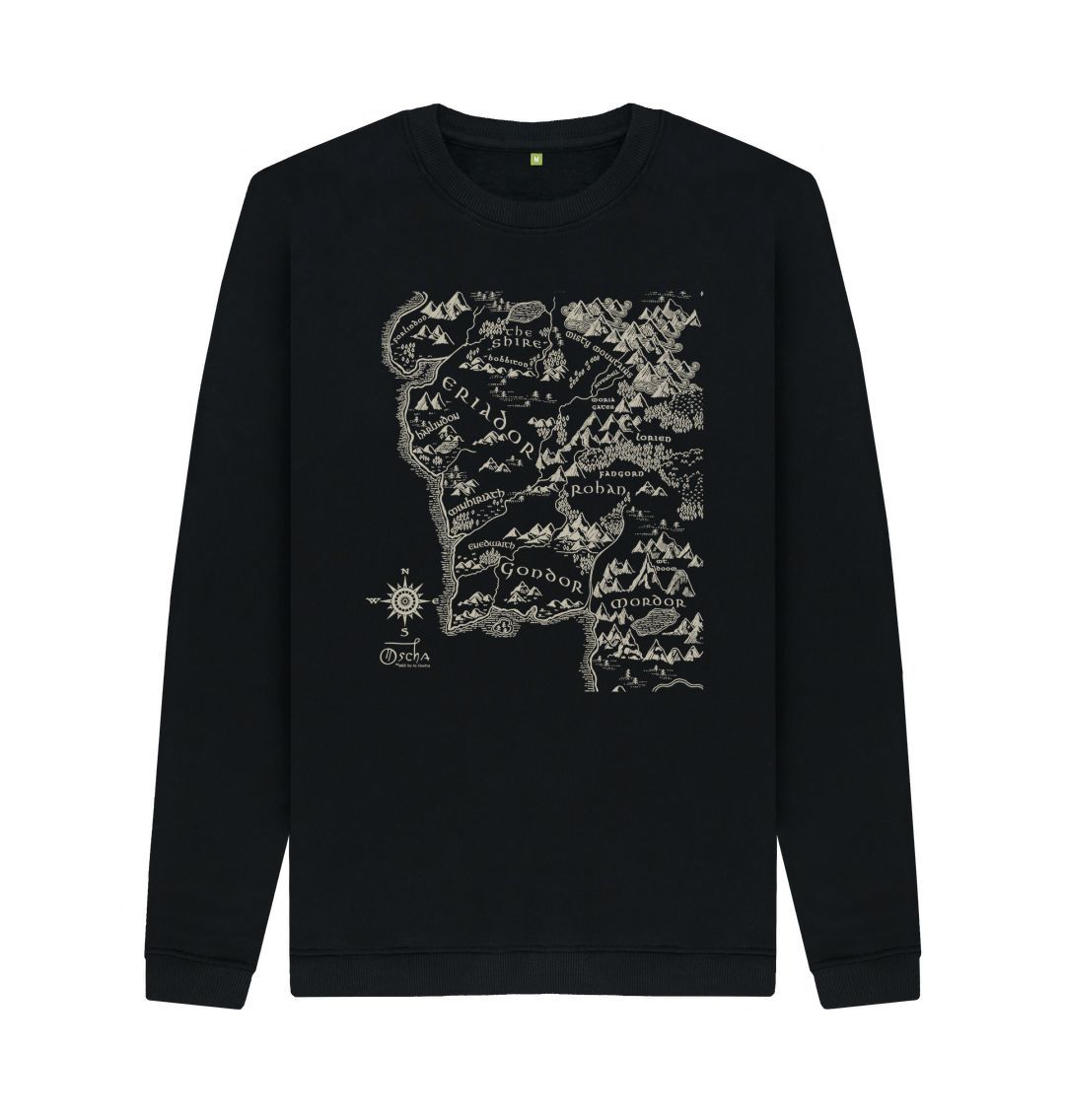 Black Realm of MIDDLE-EARTH\u2122 Crew Neck Sweater