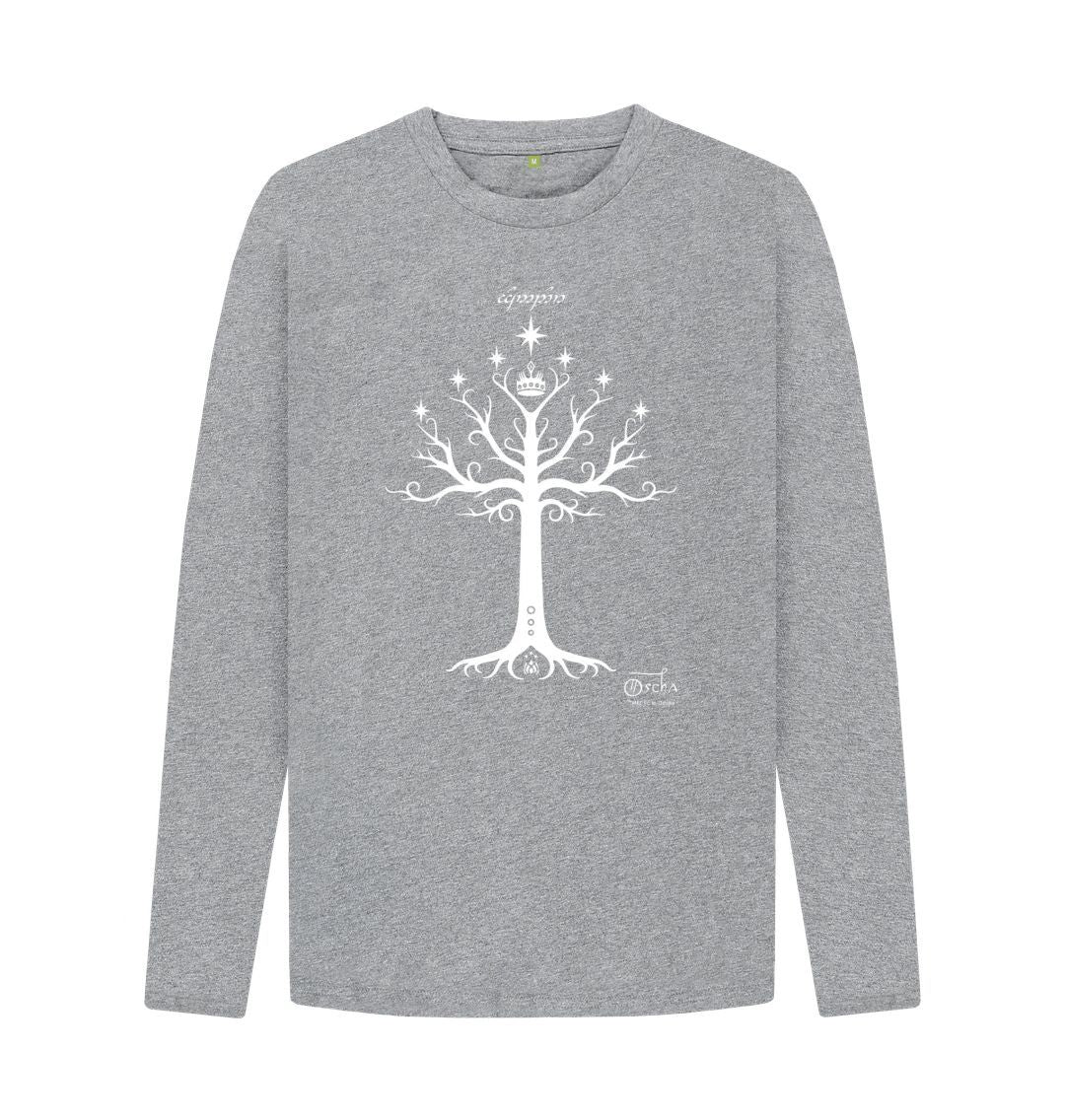 Athletic Grey Tree of GONDOR Long Sleeved T-Shirt