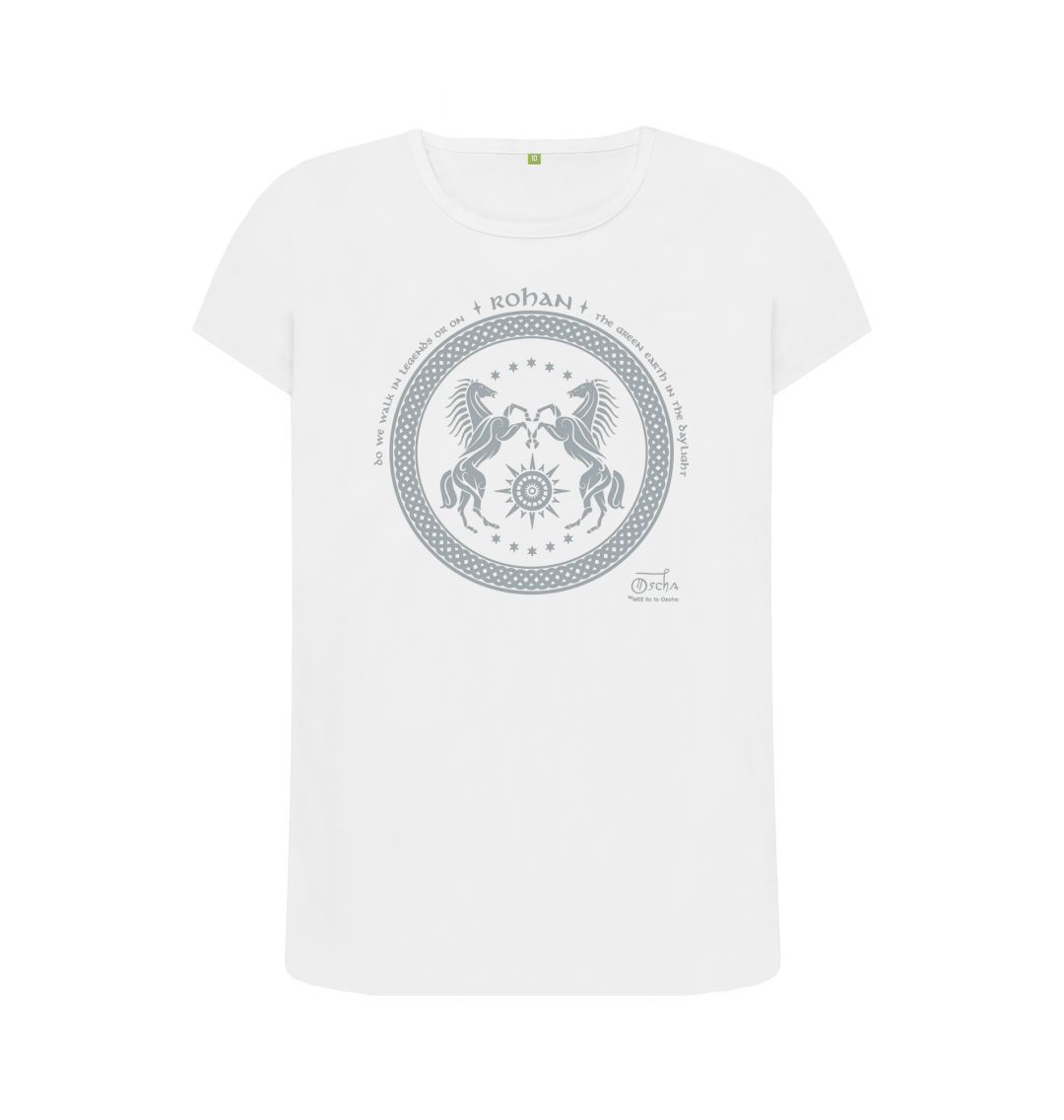 White ROHAN\u2122 Crew Neck T-shirt