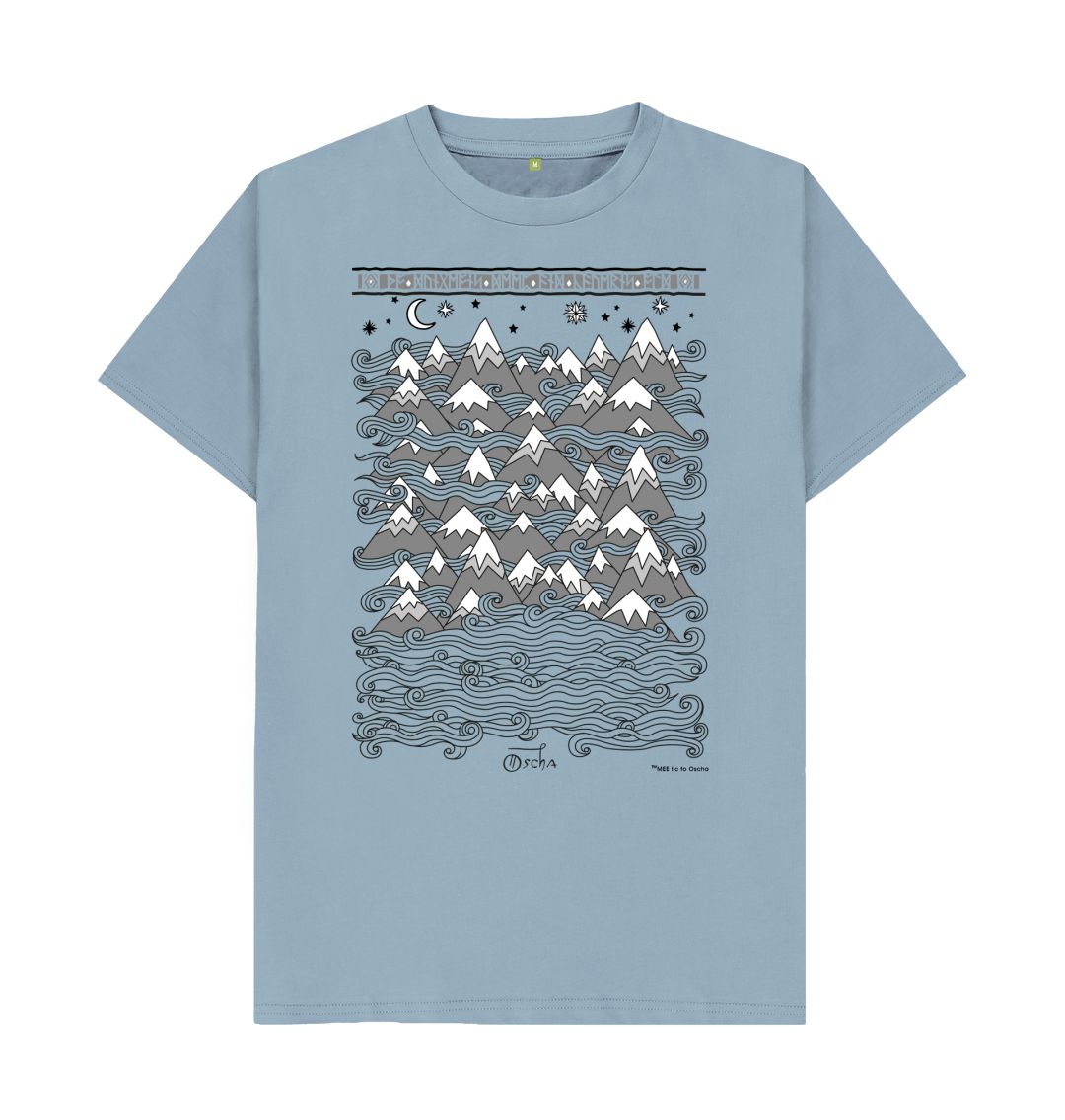 Stone Blue MISTY MOUNTAINS\u2122 T-shirt
