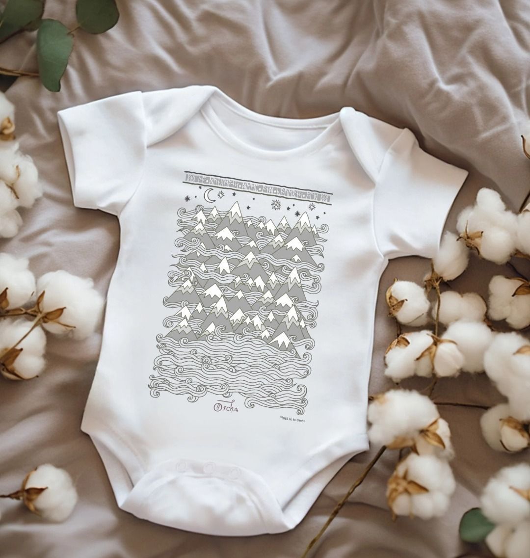 MISTY MOUNTAINS™ Baby Grow