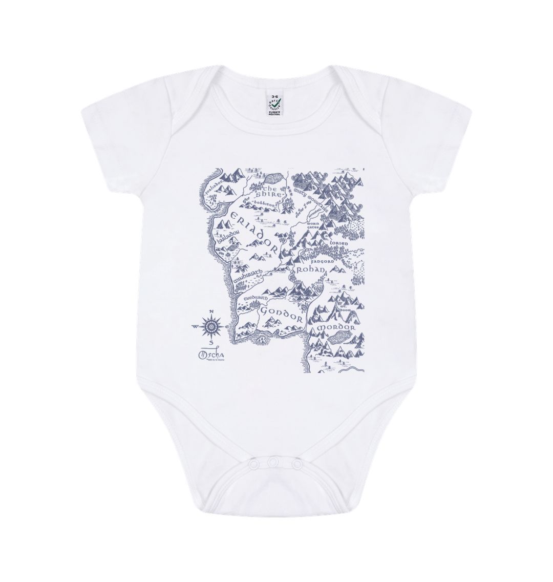 White Realm of MIDDLE-EARTH\u2122 Baby Grow