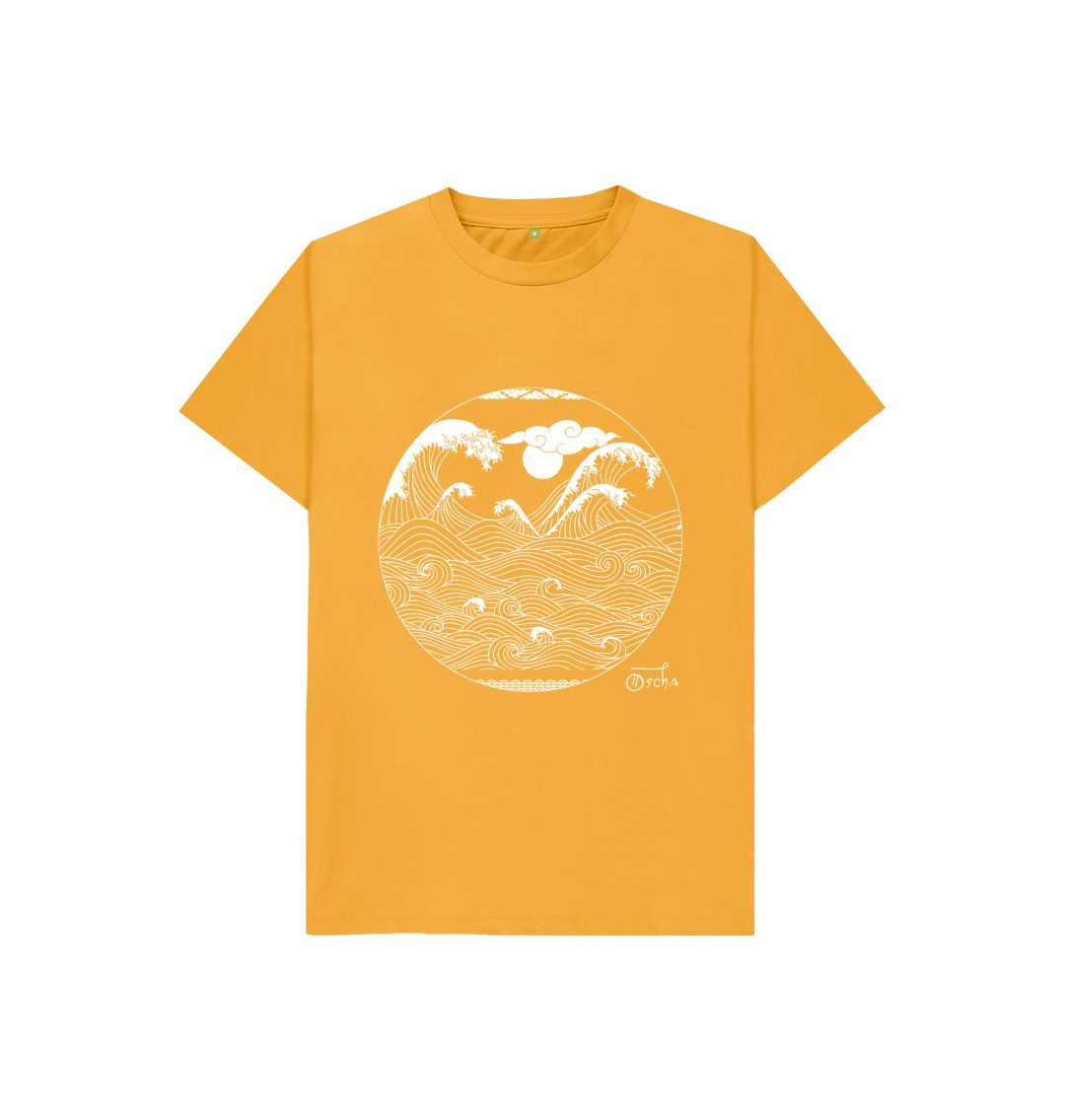 Mustard Okinami Kids Organic T-shirt