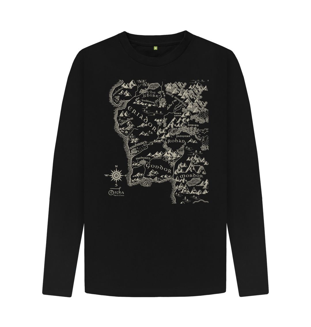 Black Realm of MIDDLE-EARTH\u2122 Long Sleeved T-Shirt