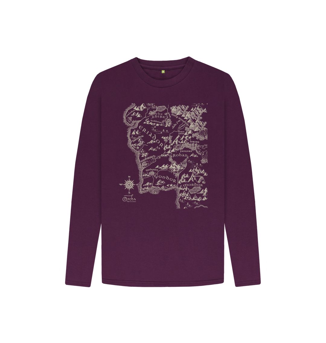 Purple Realm of MIDDLE-EARTH\u2122 Kids Long Sleeved T-shirt