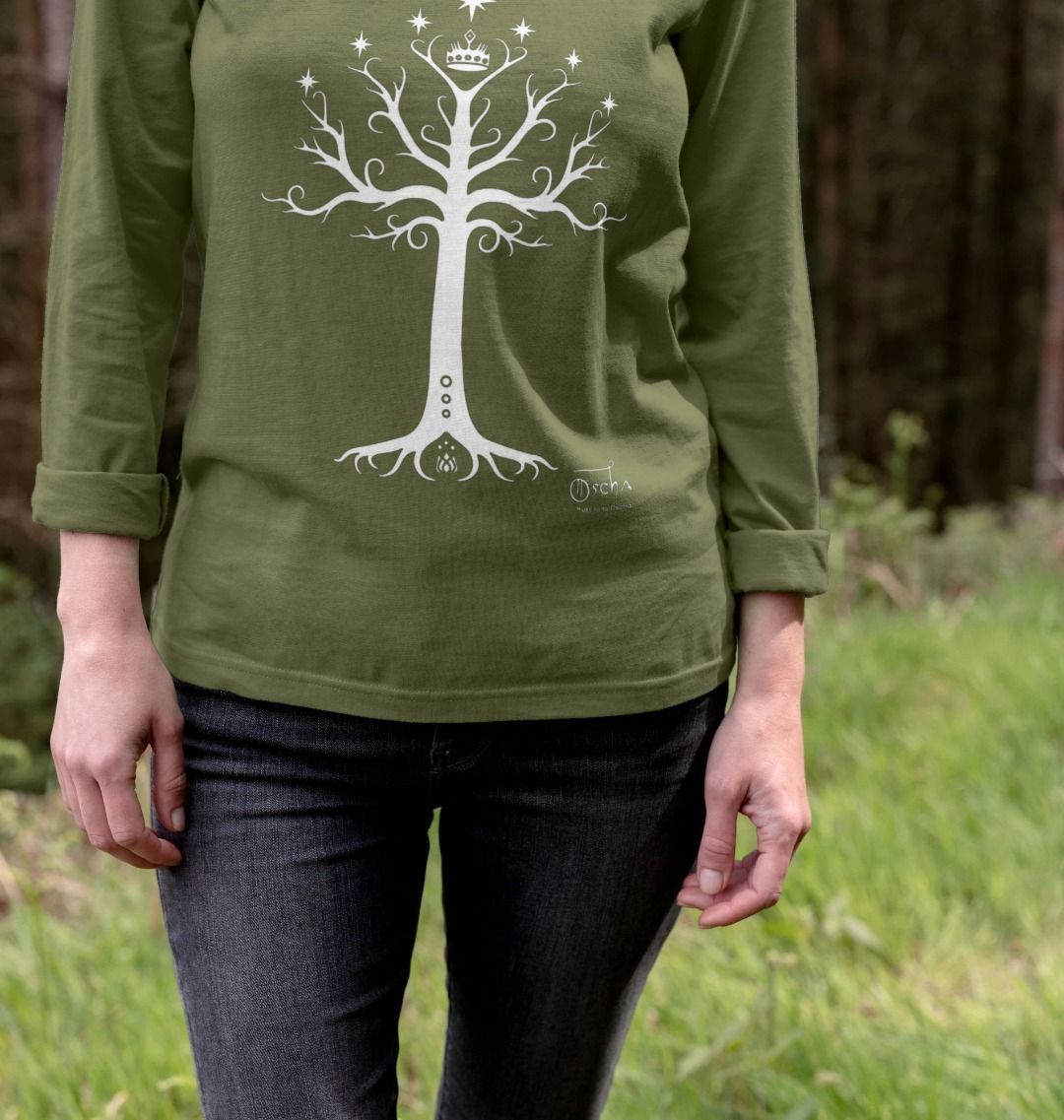 Tree of GONDOR™  Women's Long Sleeved T-Shirt