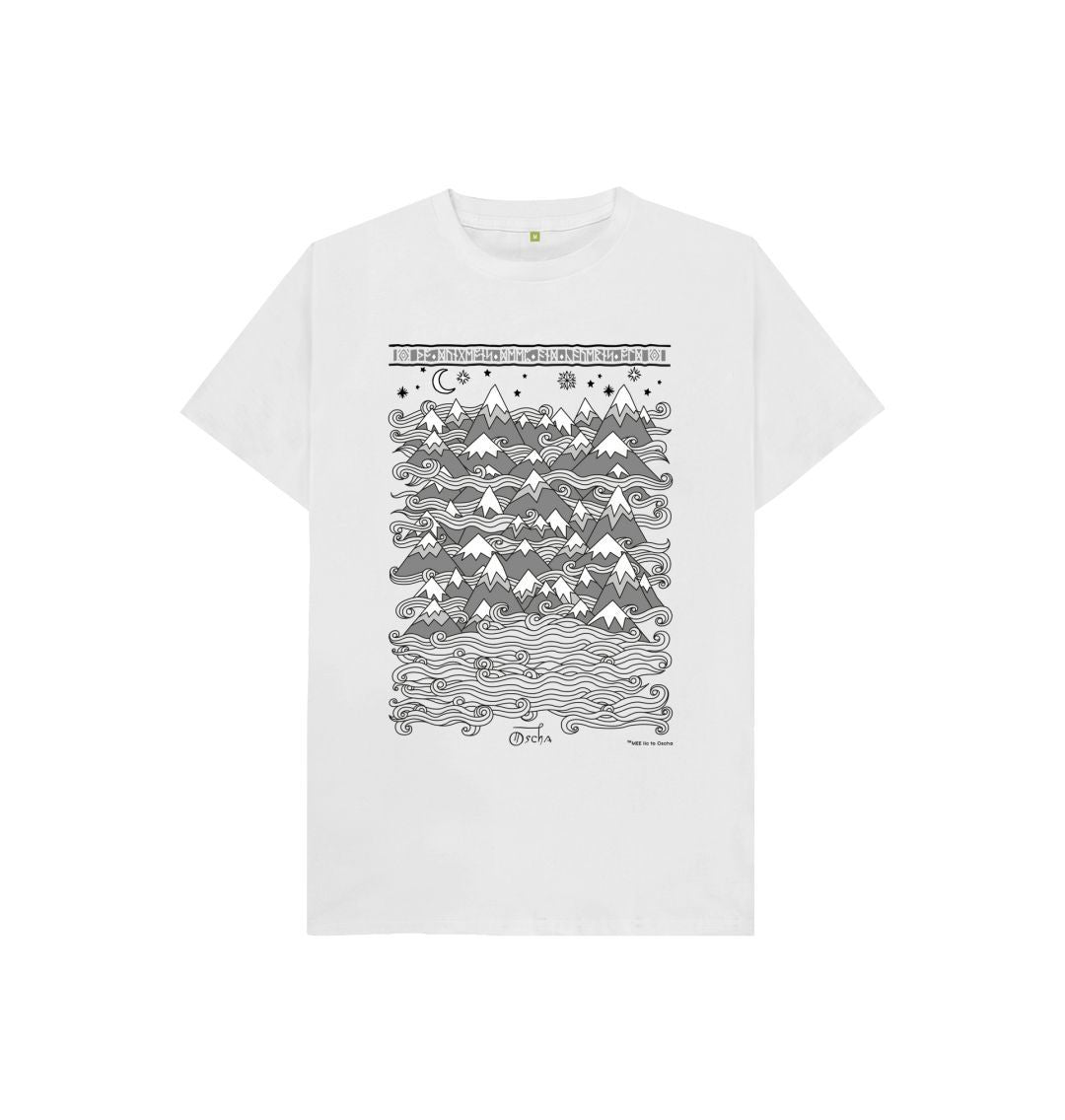 White MISTY MOUNTAINS\u2122 Kids T-shirt
