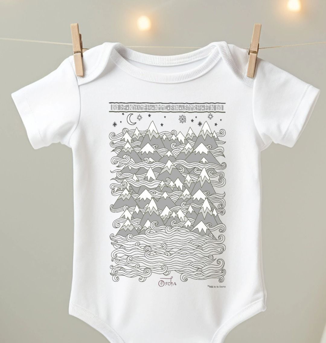 MISTY MOUNTAINS™ Baby Grow