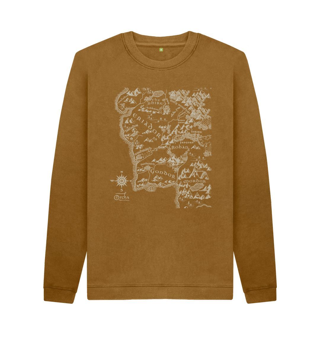 Brown Realm of MIDDLE-EARTH\u2122 Crew Neck Sweater