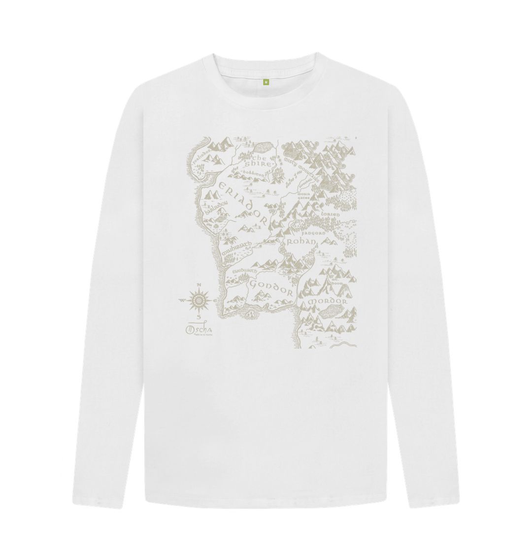 White Realm of MIDDLE-EARTH\u2122 Long Sleeved T-Shirt